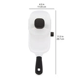 Amazon Basics Handgeführter Gemüsehobel, Weiß, 28.7cm x 11.4cm x 6.3cm