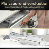 STONELINE Gemüsehobel, Mandoline, Gemüseschneider, V-Hobel, mit 5 Schneid-Einsätzen, Klingen aus Edelstahl