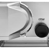 ritter E 16 E Elektrischer Allesschneider & Brotschneidemaschine aus Metall mit elektrolytisch poliertem Messer, Made in Germany